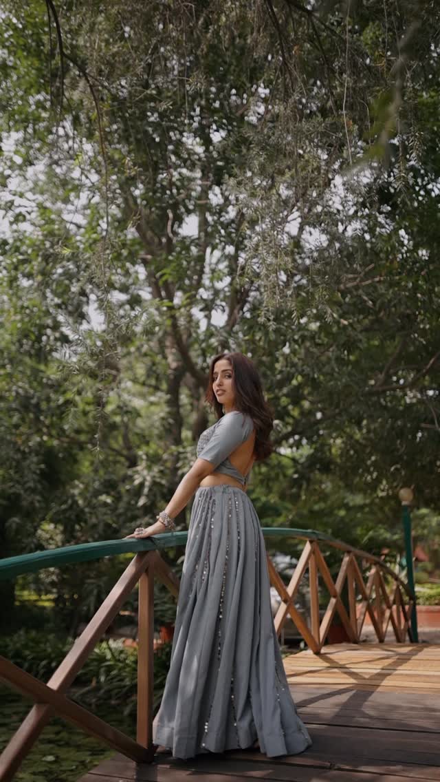 Chanderi Silk Layered Festival Dress